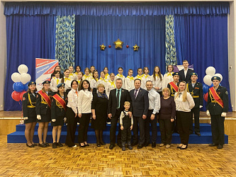 Открытие ПЕРВИЧНОГО ОТДЕЛЕНИЯ ДЕТЕЙ И МОЛОДЕЖИ в МАОУ СШ № 8