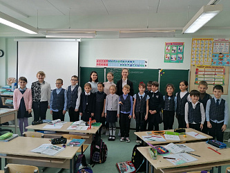 Первый классный час в рамках Всероссийского проекта "Классные встречи РДШ"