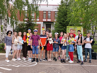 День детства у выпускников 11 класса