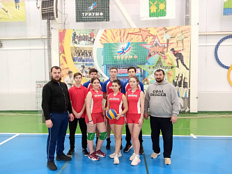 Соревнования по волейболу в рамках «Президентских спортивных игр» среди учащихся образовательных организаций Володарского муниципального района