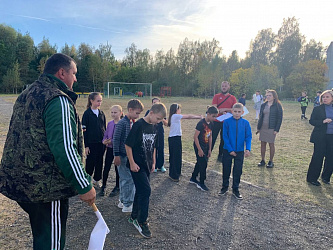 Осенний школьный кросс